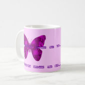 Mug Libérez comme papillon (Devant gauche)