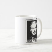 Mug Libérez Julian Assange wikileaks (Devant droit)