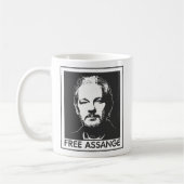 Mug Libérez Julian Assange wikileaks (Gauche)