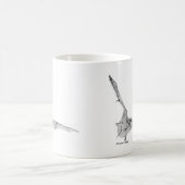 Mug Libérez la batte coupée la queue (Centre)