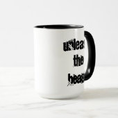 Mug Libérez la bête  (Devant droit)