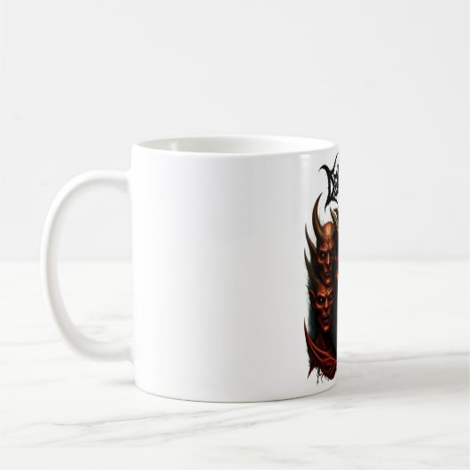 Mug Libérez le chaos - Tee Armée Démon Métal Mort" (Gauche)