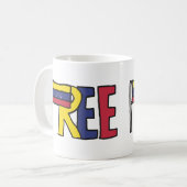 Mug Libérez le Venezuela (Devant gauche)