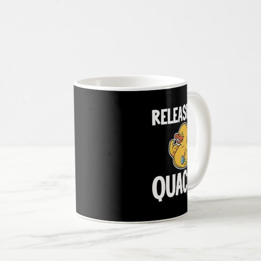 Mug Libérez Quackin Gym Bodybuilding — (Devant droit)