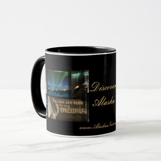 Mug Libérez vos rêves Aurora (Devant gauche)