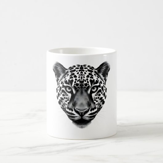 Mug Libérez votre côté sauvage - Te Te tête léopard ré (Centre)
