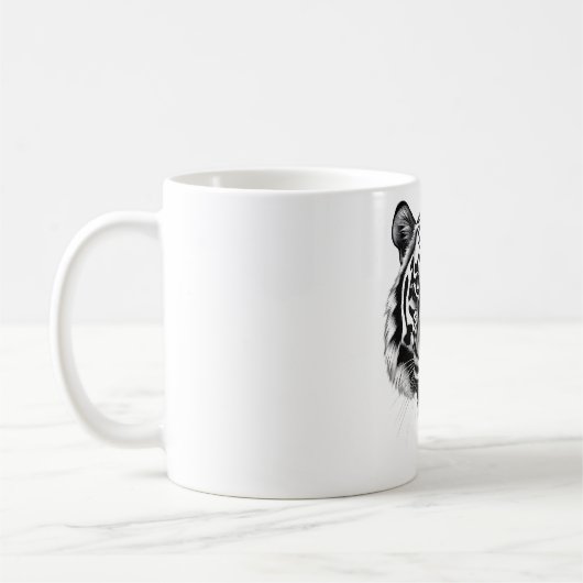 Mug Libérez votre force intérieure - T-shirt Tiger Hea (Gauche)
