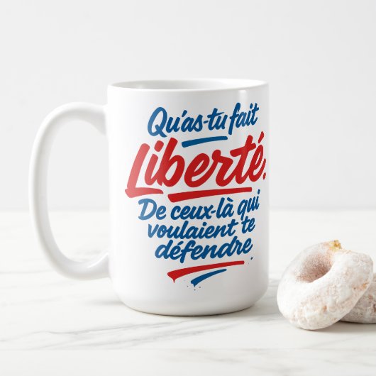 Mug Liberté (Avec donut)