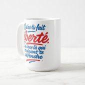 Mug Liberté (Devant gauche)