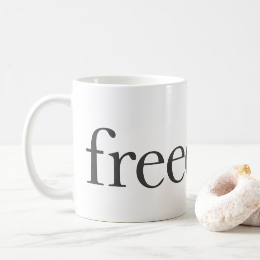 Mug Liberté (Avec donut)