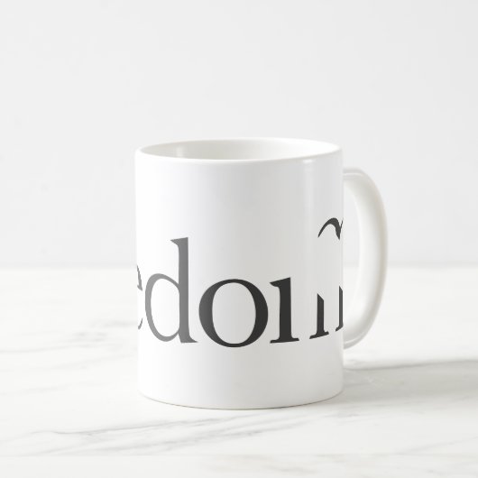 Mug Liberté (Devant droit)