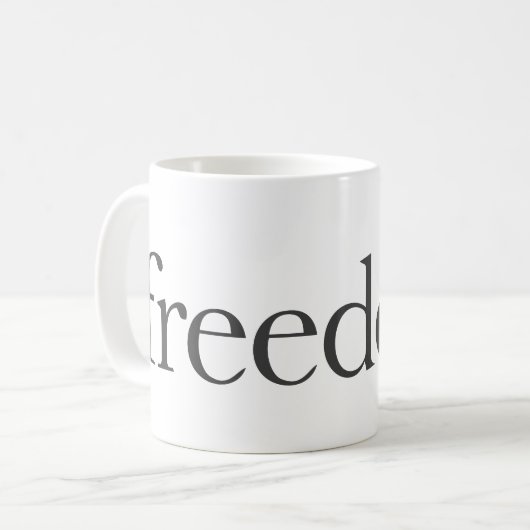 Mug Liberté (Devant gauche)