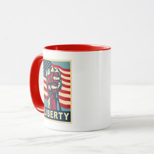 Mug Liberté (Devant gauche)