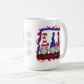 Mug Liberté 4 juillet Gnomes (Devant droit)