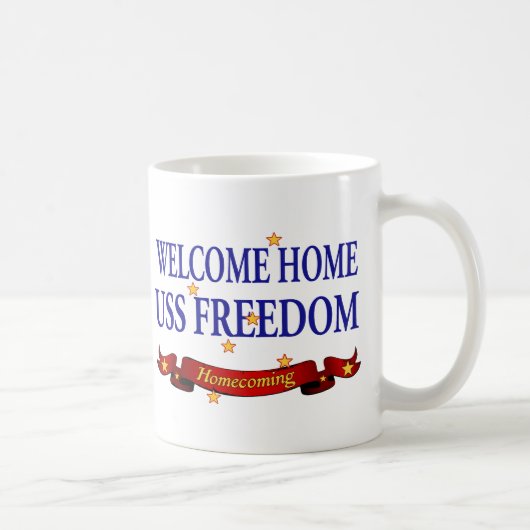 Mug Liberté à la maison bienvenue d'USS (Droite)