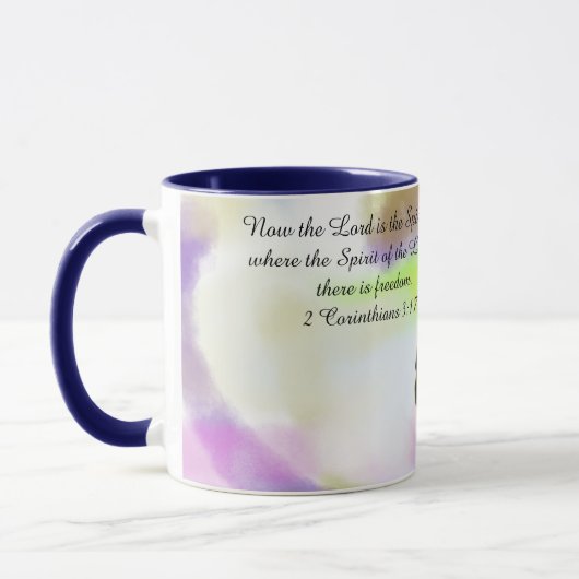 Mug liberté au nom de jésus (Gauche)