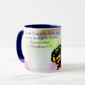 Mug liberté au nom de jésus (Devant gauche)