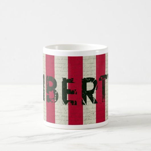 Mug Liberté avec le drapeau (Centre)