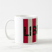 Mug Liberté avec le drapeau (Gauche)
