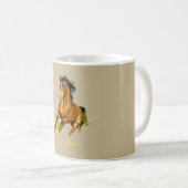 Mug Liberté - Cheval Coureur (Devant droit)