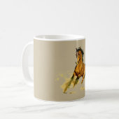 Mug Liberté - Cheval Coureur (Devant gauche)