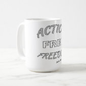 Mug Liberté d'action (Devant gauche)