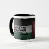 Mug liberté de la palestine libre pour la palestine (Devant gauche)