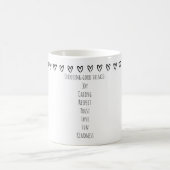 Mug Liberté de rupture Choisir rose (Centre)