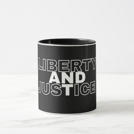 Mug Liberté et justice (Centre)