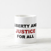 Mug Liberté et JUSTICE pour tous (Centre)