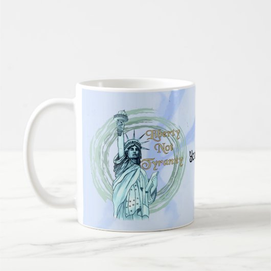 Mug Liberté et non tyrannie (Gauche)