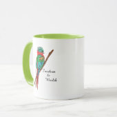 Mug Liberté et richesse des oiseaux du Quetzal (Devant gauche)