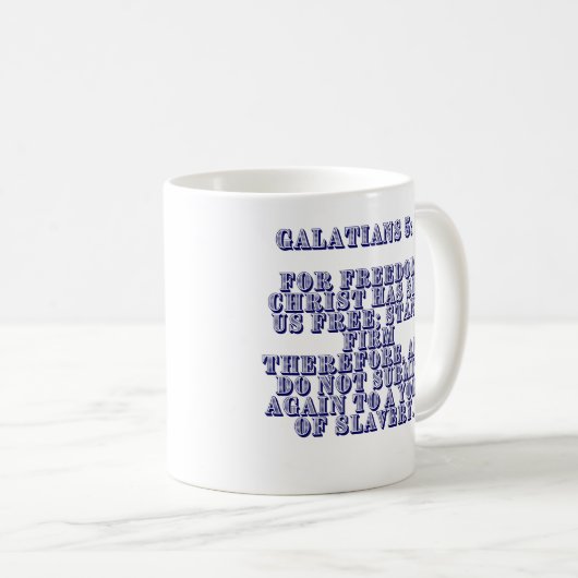 Mug Liberté éternelle (Devant droit)