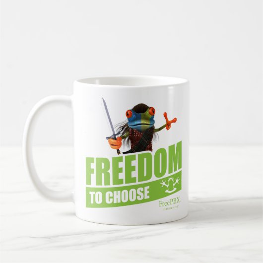 Mug Liberté FreePBX de choisir la musique (Gauche)