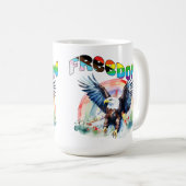 Mug Liberté - Joyeuse fierté LGBTQIA+ (Devant droit)