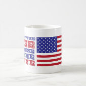 Mug Liberté patriotique 4 juillet Amérique (Centre)