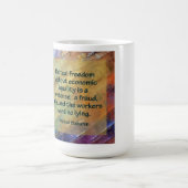 Mug Liberté politique et égalité économique (Centre)