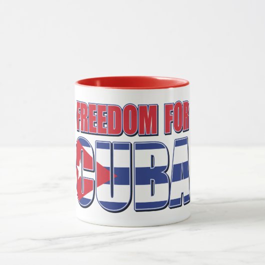 Mug Liberté pour Cuba (Centre)