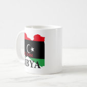 Mug Liberté pour la Libye (Devant gauche)