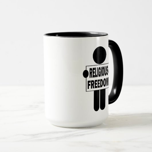 Mug Liberté religieuse (Devant droit)