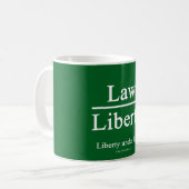 Mug Liberté sous la loi (Devant gauche)