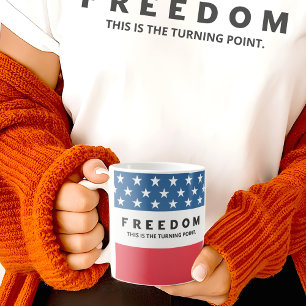 Mug Liberté Un Véritable Patriote