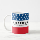 Mug Liberté Un Véritable Patriote (Gauche)