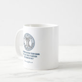 Mug Liberty Bell -Jefferson 2e citation de modificatio (Devant gauche)