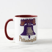 Mug Liberty Bell Philadelphie (Gauche)