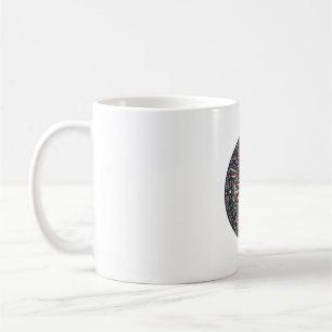 Mug Liberty Mosaic Patriotique Mosaïque Patriotique Vi