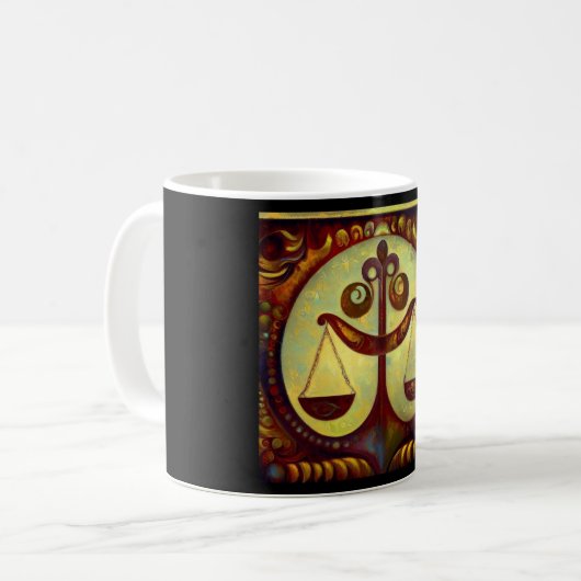 Mug Libra 2 (Devant gauche)
