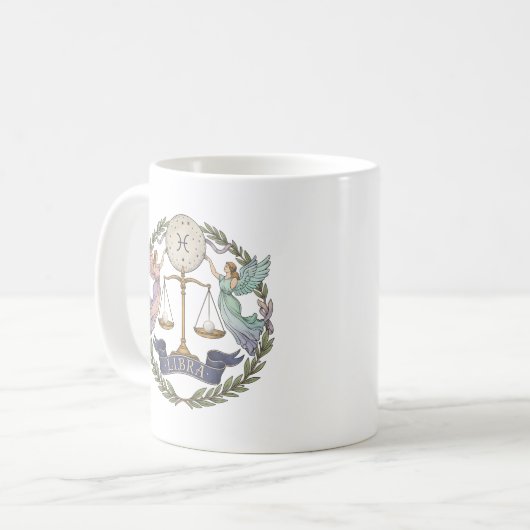 Mug Libra Angelic Libra Coffee Cup (Devant gauche)