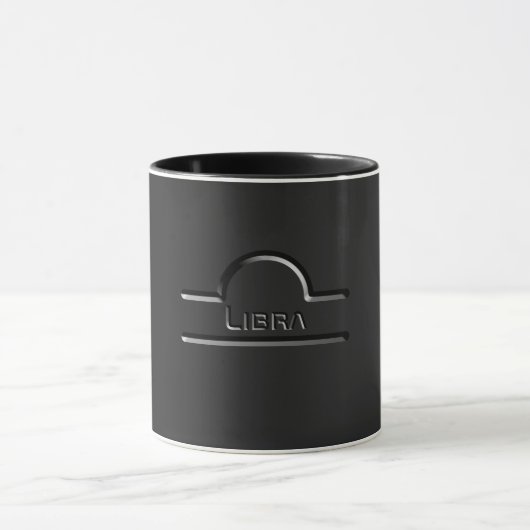 Mug Libra, Conception abstraite du signe zodiaque (Centre)