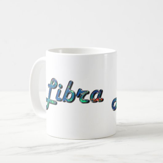 Mug Libra dans Opal Gemstone (Devant gauche)